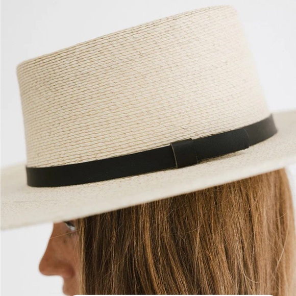 Gigi Pip Lake Telescope Boater Hat - Picture 6 of 13